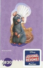 DISNEY STICKER CARD - AUCHAN