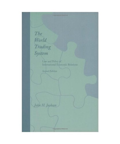 The world trading system - trading, law