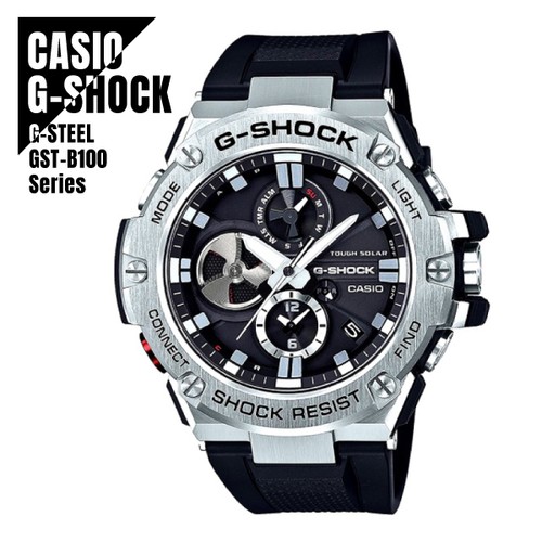 Casio shock steel - shock, b100
