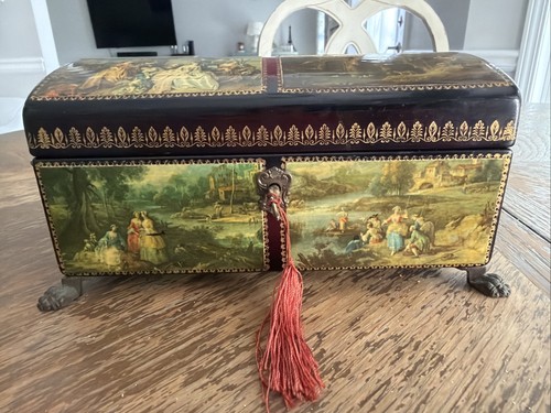 Music box vintage swiss reuge - box,