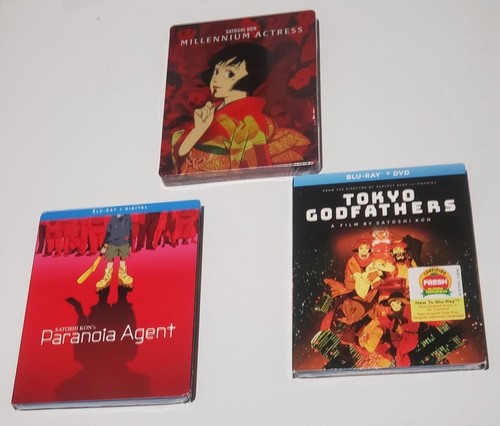 New anime satoshi kon blu - kon, blu-ray