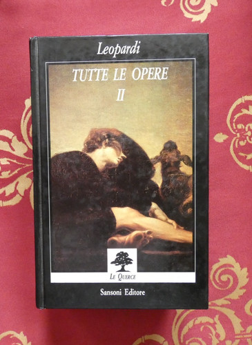 Leopardi opere sansoni querce - leopardi,