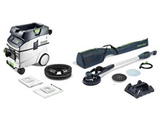 Festool Set con levigatrice a stelo + aspiratore PLANEX LHS-E 225 EQ/CTL36 Set