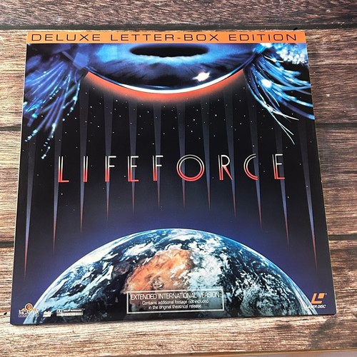 Lifeforce laserdisc 1985 - lifeforce,
