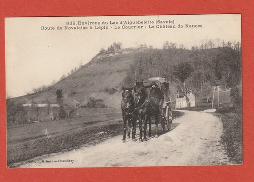 Cpa environs lac - du, d'