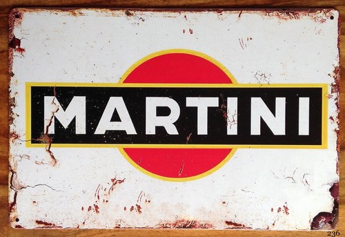 Martini insegna vintage - martini,