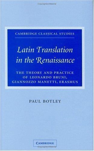 Latin translation renaissance - translation,