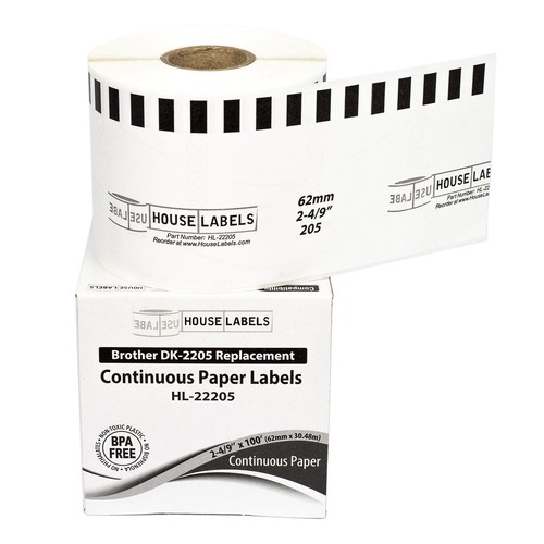 Etichette termiche continue