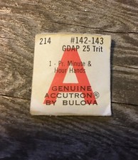 Coppia lancette vintage Bulova