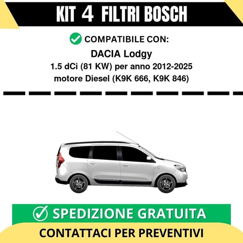 Kit filtri bosch - kit,