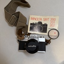 Fotocamera e obiettivo Minolta