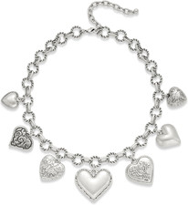 Collana in Oro Con Cuore