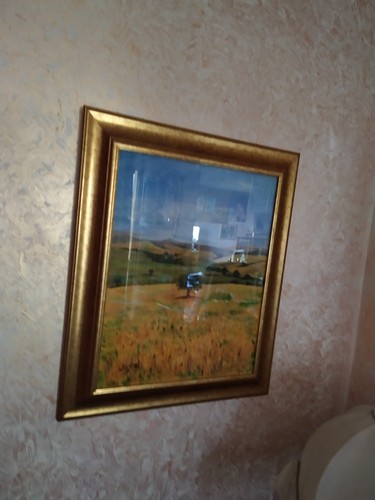 Quadro olio con - olio, cornice