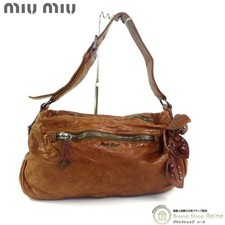 Borsa a tracolla MIU MIU pelle