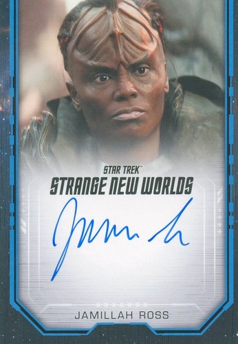 Autografo star trek - star, strange