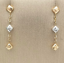 ORECCHINI IN ORO CT 750 CON