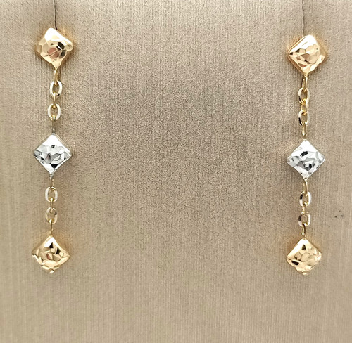Orecchini oro 750 con - orecchini, ct