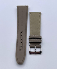 Baume & Mercier Clifton cinturino orologio watch strap tessuto fabric 21/18mm