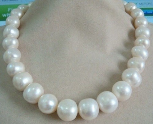 Collana perle bianche - perle,
