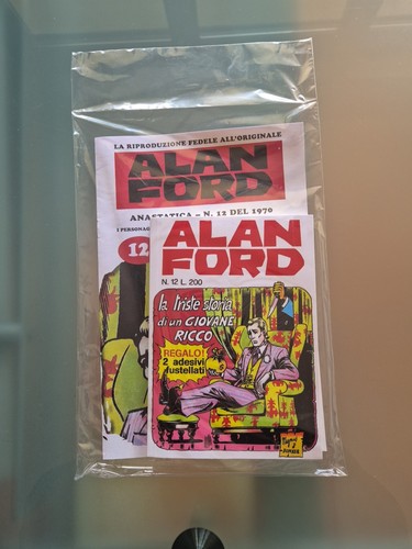 Alan ford con adesivi - ford,