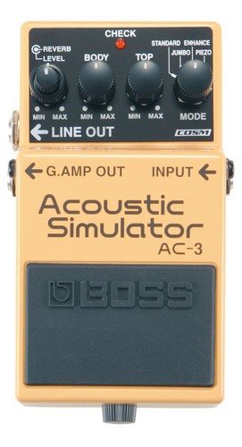 Boss acoustic simulator - boss, ac-3