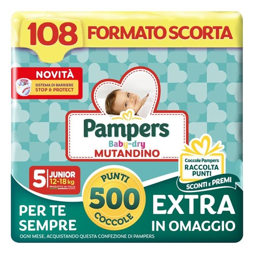 Pampers baby dry - baby, mutandino