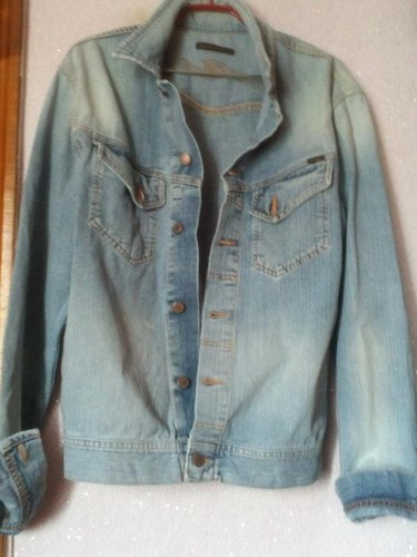 Giacca jeans uomo nudie denim - uomo,
