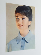 Cartolina cantanti Gigliola Cinquetti