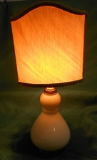 Lampada da tavolo vetro di