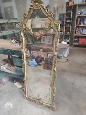 specchio veneziano Fine 700 O Primi Ottocento Con Specchio Inciso