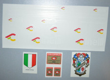 Cinelli SLX Columbus set decalcomanie stikers