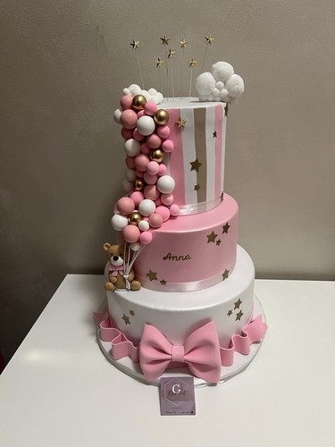 Torta scenografica battesimo - torta,