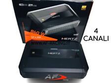 AMPLIFICATORE HERTZ 4 CANALI CLASSE AB 840 WATT DP 4.300 SERIE 10 PER ALTOPARLAN