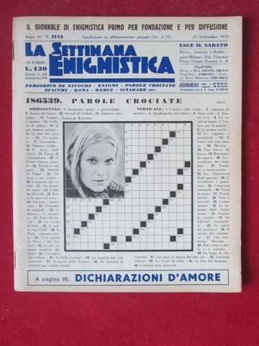 Settimana enigmistica 2113 - enigmistica,
