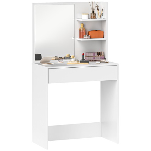 Homcom comodino con specchio - con, e