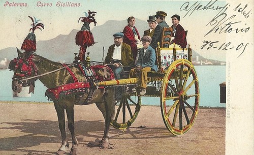 Palermo carro siciliano - siciliano,