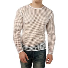 Uomo Pesce Rete Trasparente