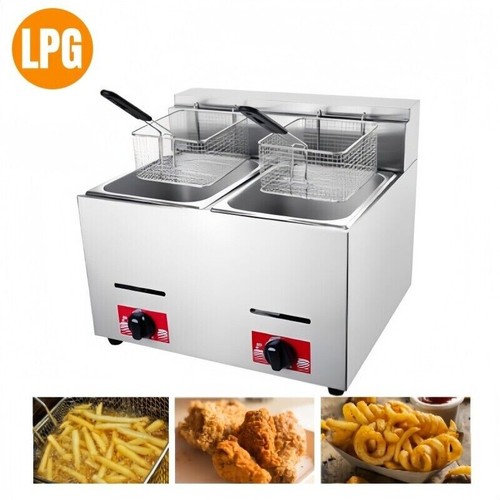 Friggitrice gpl chip - friggitrice, 6l*2