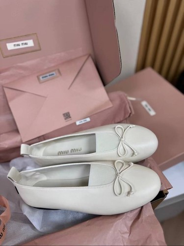 Ballerine miu pelle - miu, in