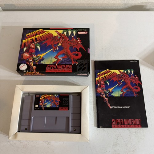 Super metroid - metroid, (snes,
