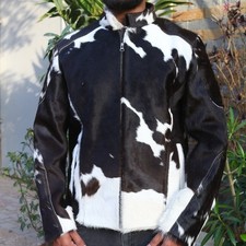 Giacca in vera pelle di mucca