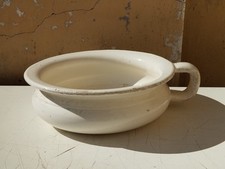 ANTICO E PARTICOLARE PITALE - VASO DA NOTTE IN CERAMICA VED. BESIO E FIGLIO