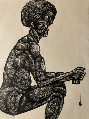 Very beautiful ink drawing - very,