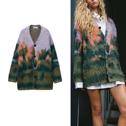 Cappotto cardigan maglia - cardigan,