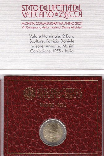Vaticano euro 2021 - 2,