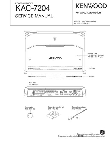 Manuale servizio per - manuale, di