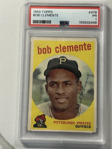 1959 topps 478 bob roberto - 1959,
