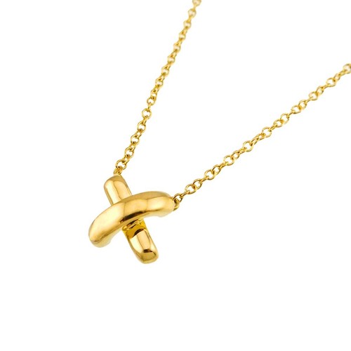 Collana punto croce - , tiffany