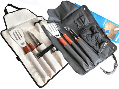 Set accessori barbecue bbq con - bbq,