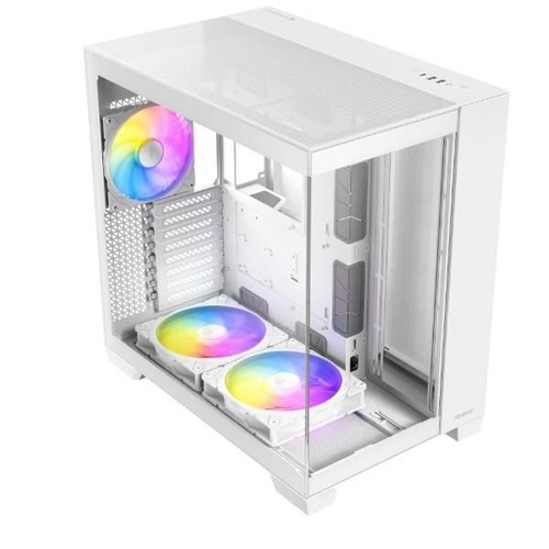 Antec cabinet argb white - c8,